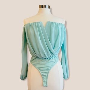 Off-the-shoulder Bodysuit